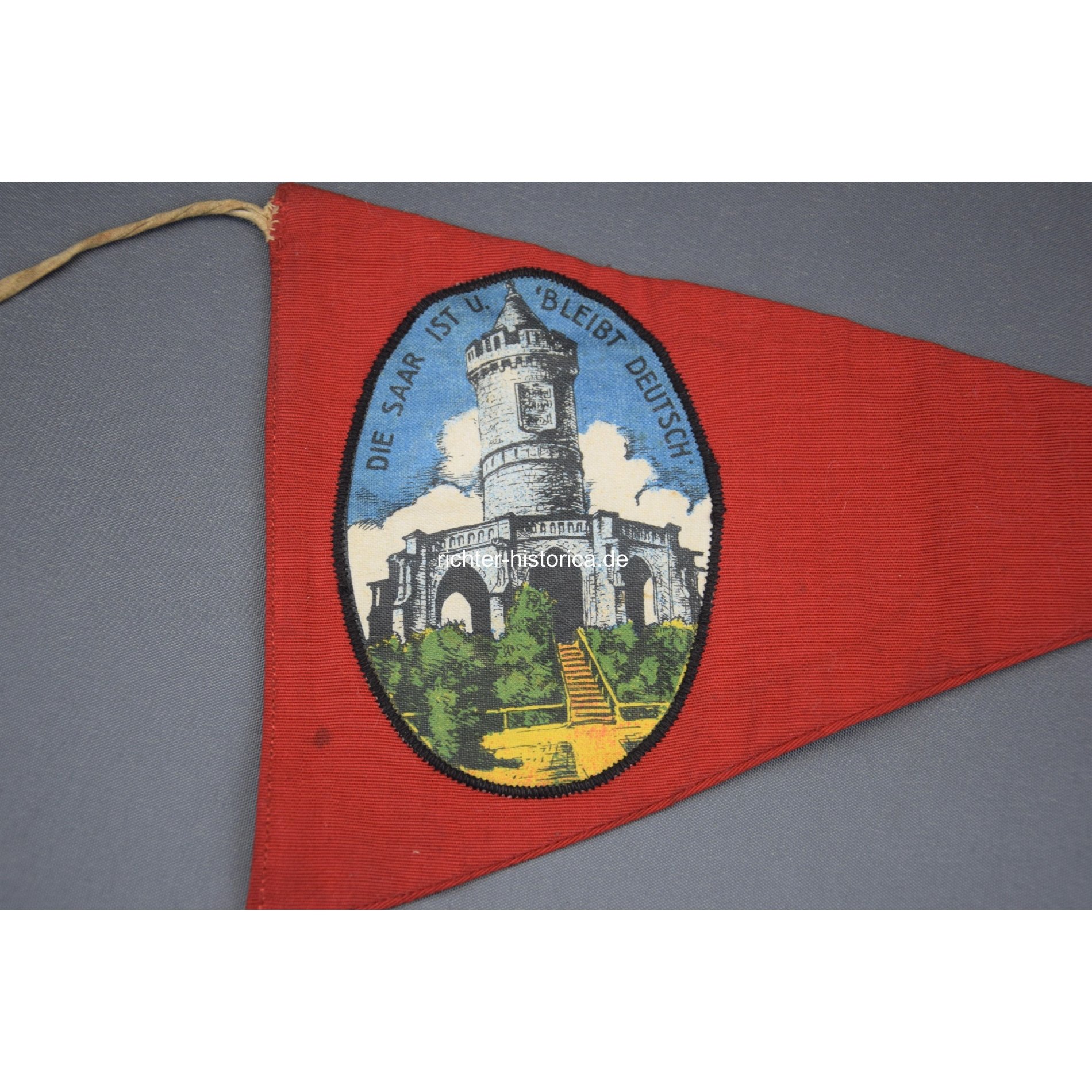 3. Reich Wimpel 'Die Saar ist u. Bleibt Deutsch' — image 6