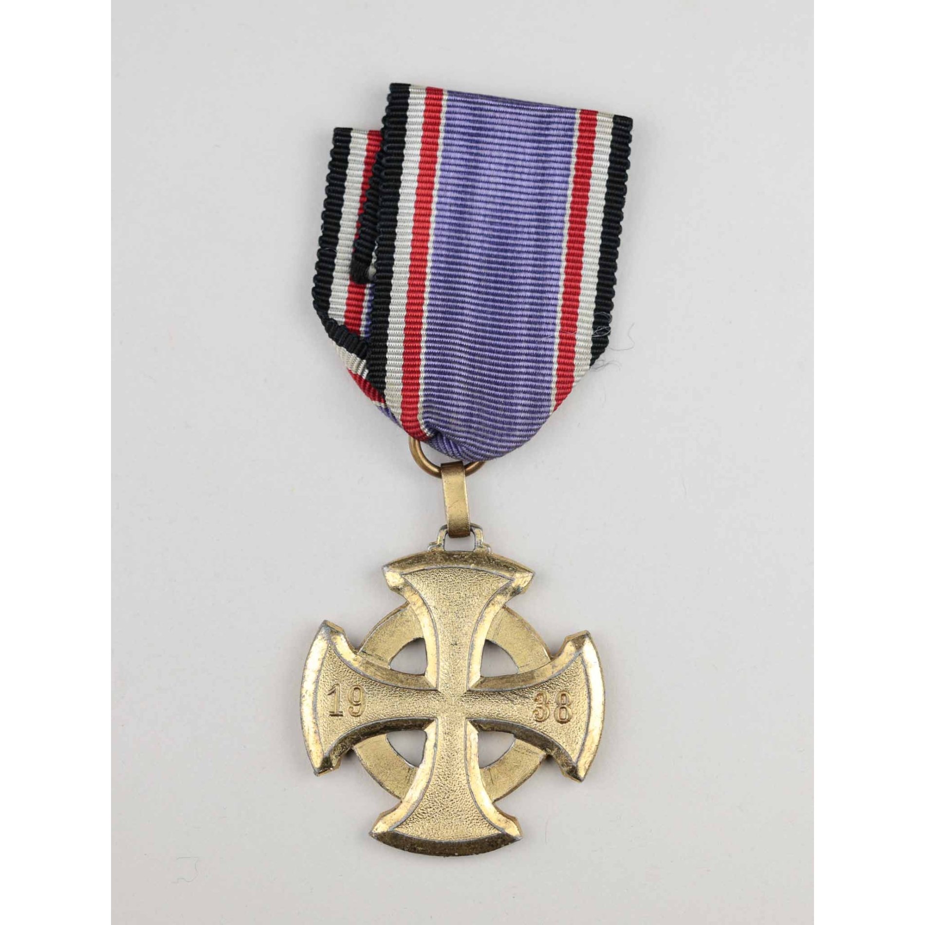 Luftschutz-Ehrenzeichen 1.Stufe Kreuz in Gold am Verleihungsband, selten! — image 4