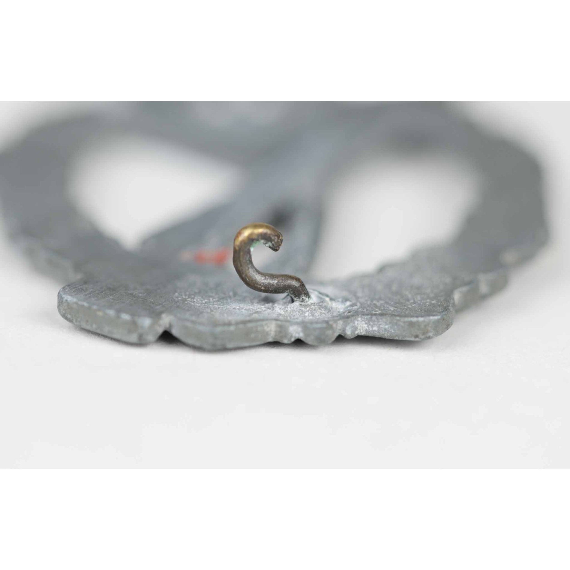 Infanterie Sturmabzeichen in Silber Wilhelm Deumer gequetschtes Nadelsystem — image 5