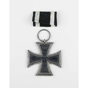 Eiserne Kreuz 2.Klasse 1914 am Band mit Herst. 'G' Godet