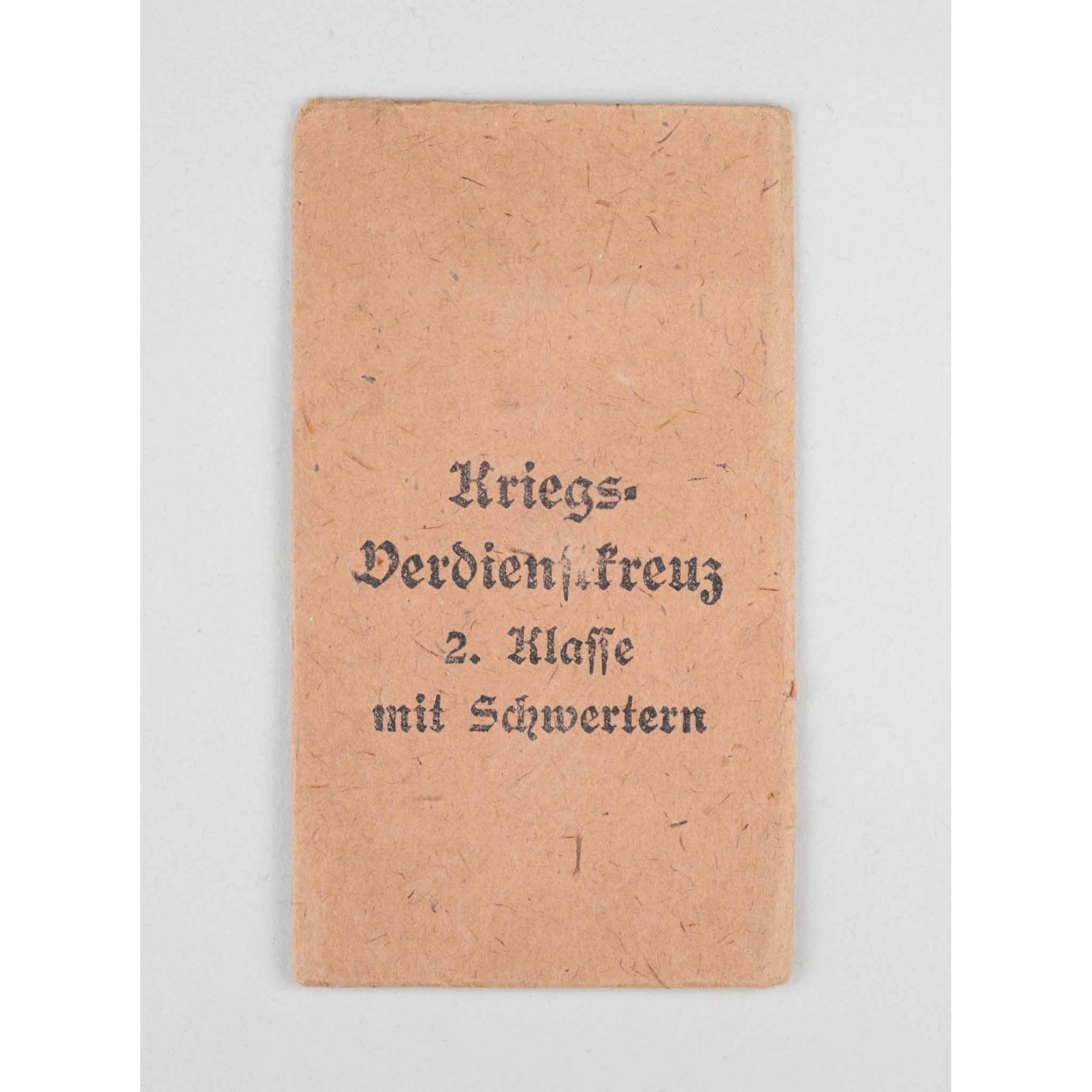 Kriegsverdienstkreuz 2.Klasse 1939 mit Schwertern in Verleihungstüte Deschler & Sohn — image 5