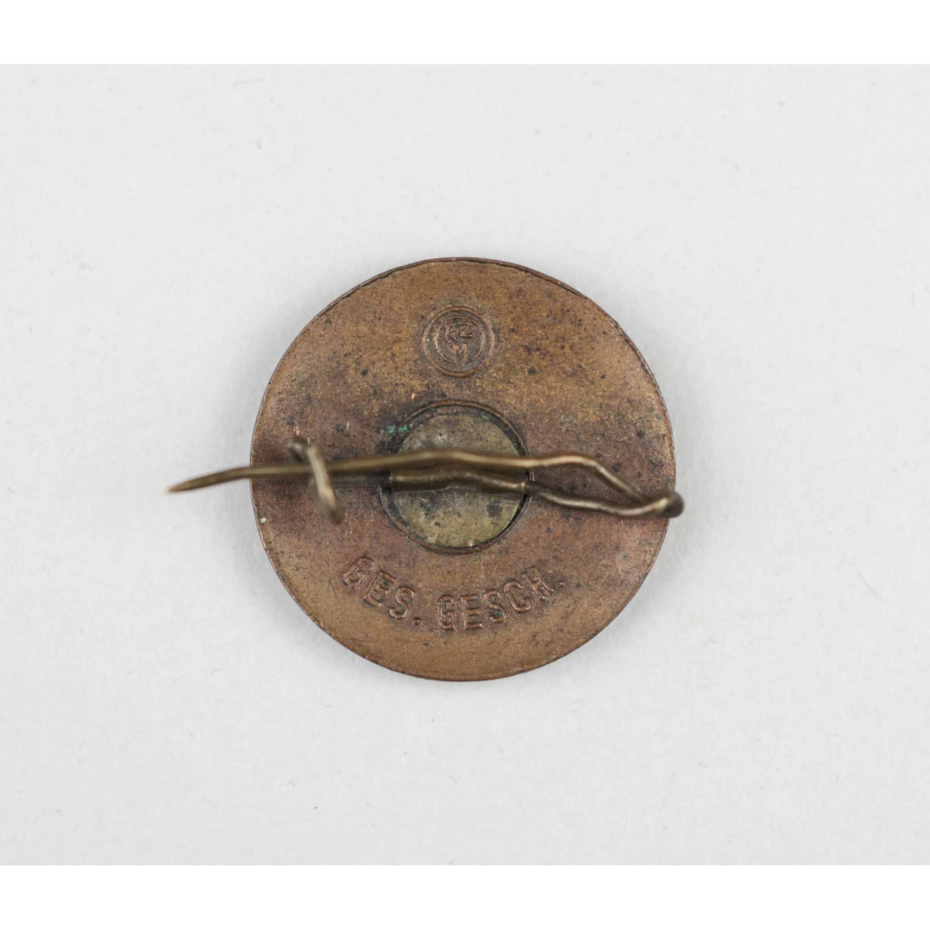 NSDAP Mitgliedsabzeichen RZM Ges. Gesch. lackiert — image 2