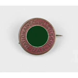 NSDAP Mitgliedsabzeichen RZM Ges. Gesch. lackiert