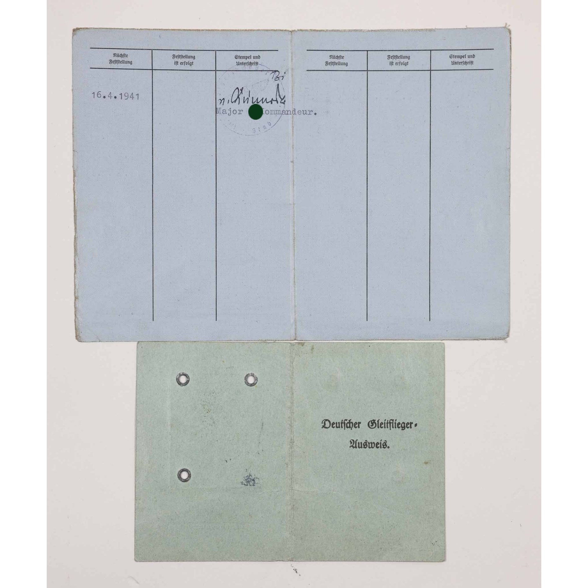 Ritterkreuzträger Nachlass der Luftwaffe Major Joachim Gey Kampfgeschwader 3 Urkundennachlass — image 7