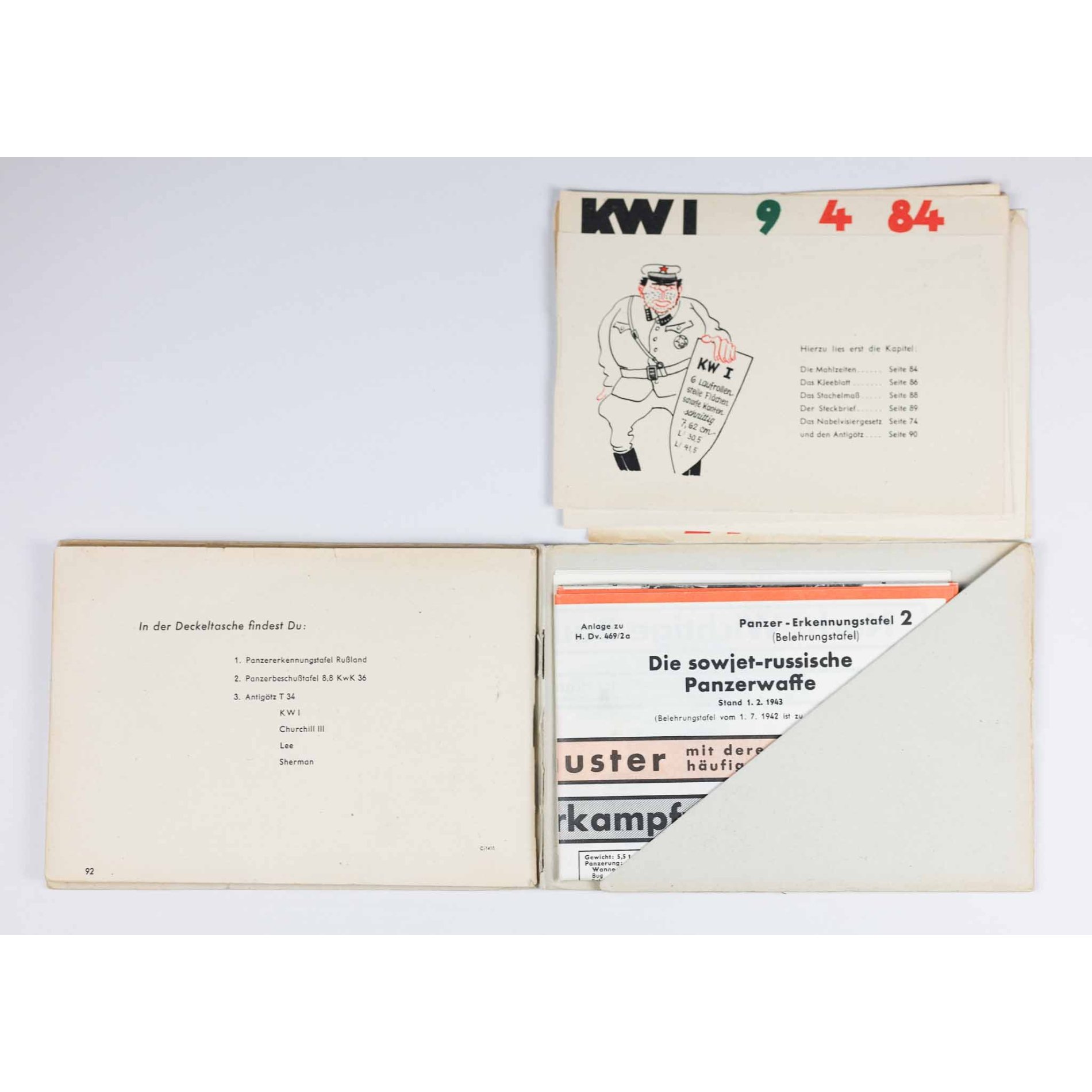 Die 'Tigerfibel' vollständig mit allen Anlagen, selten! — image 5