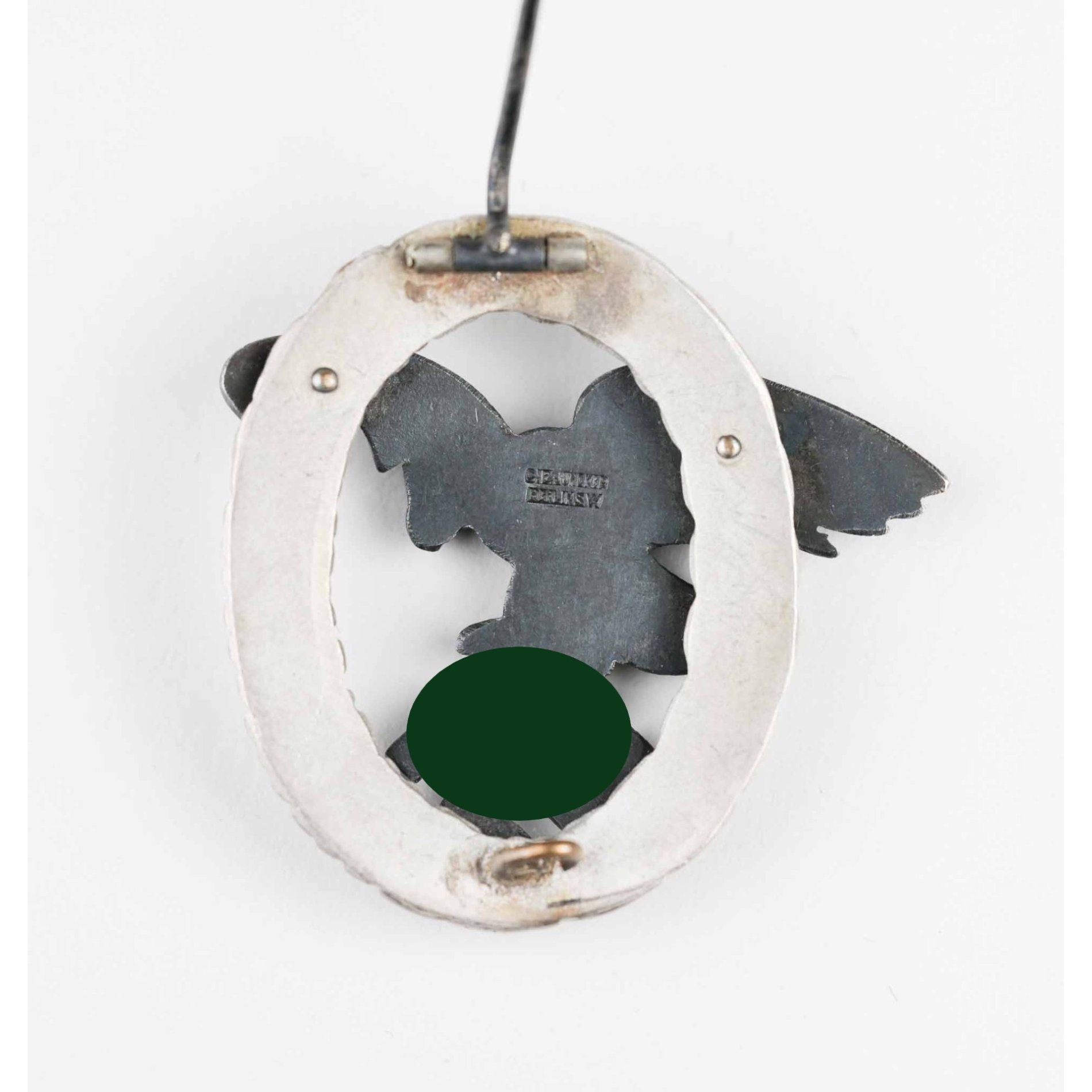 Luftwaffe Beobachterabzeichen C.E Juncker (J2) im Zustand 1 MINT — image 5