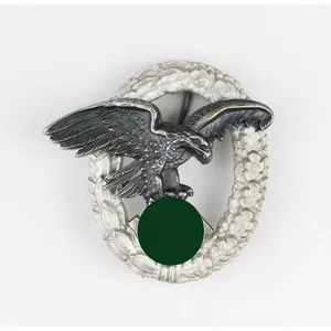 Luftwaffe Beobachterabzeichen C.E Juncker (J2) im Zustand 1 MINT