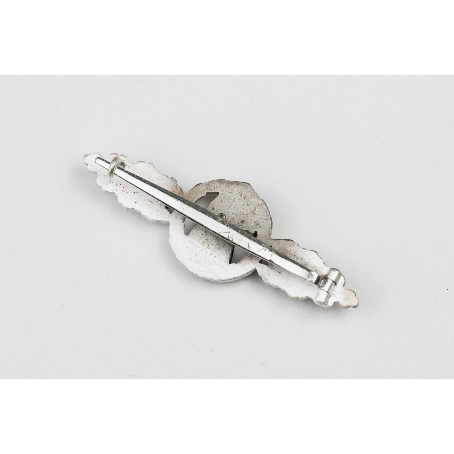 Frontflugspange für Aufklärer in Silber im Etui mit Hersteller Stempelung 'IMME & Sohn' Zustand 1 MINT — image 4