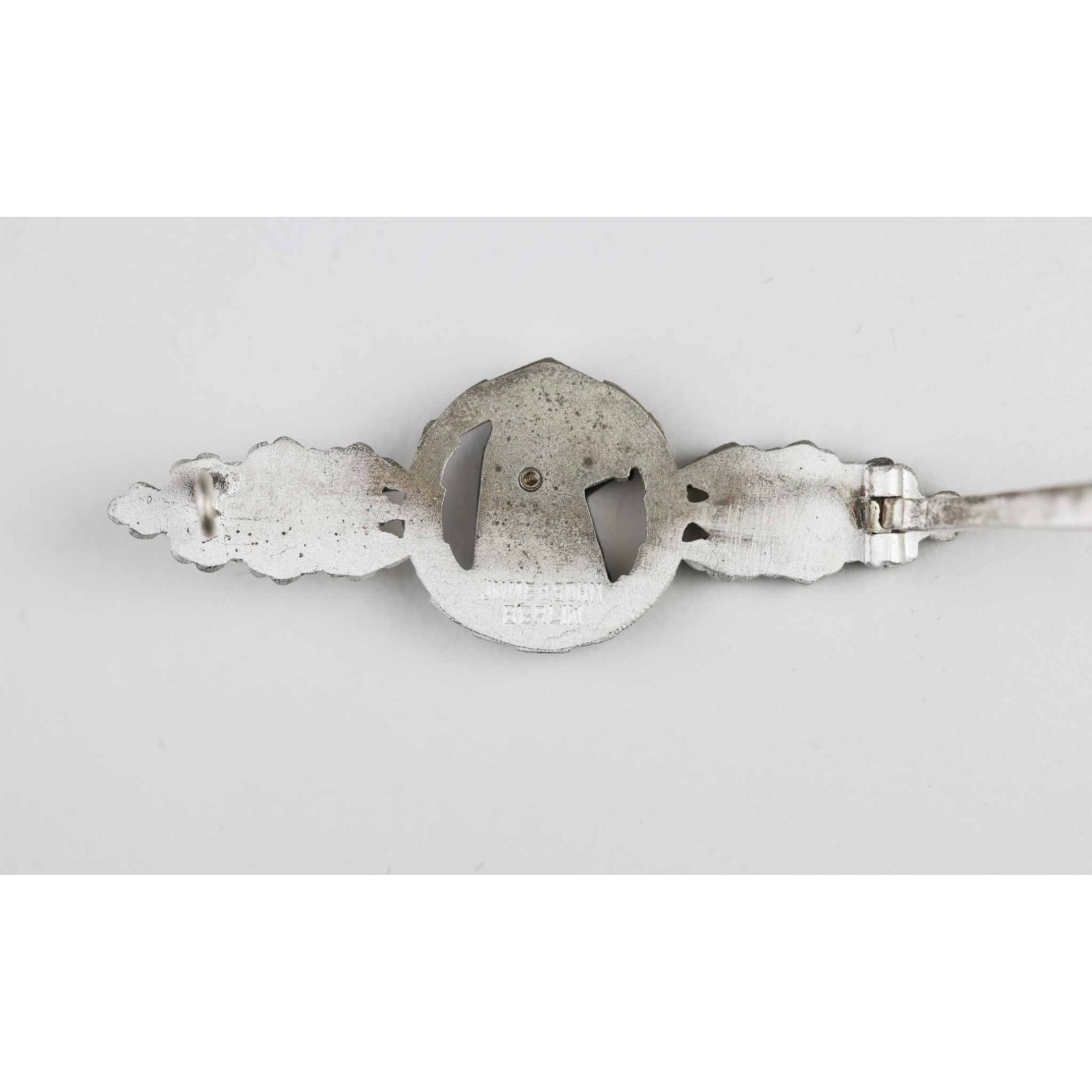 Frontflugspange für Aufklärer in Silber im Etui mit Hersteller Stempelung 'IMME & Sohn' Zustand 1 MINT — image 5