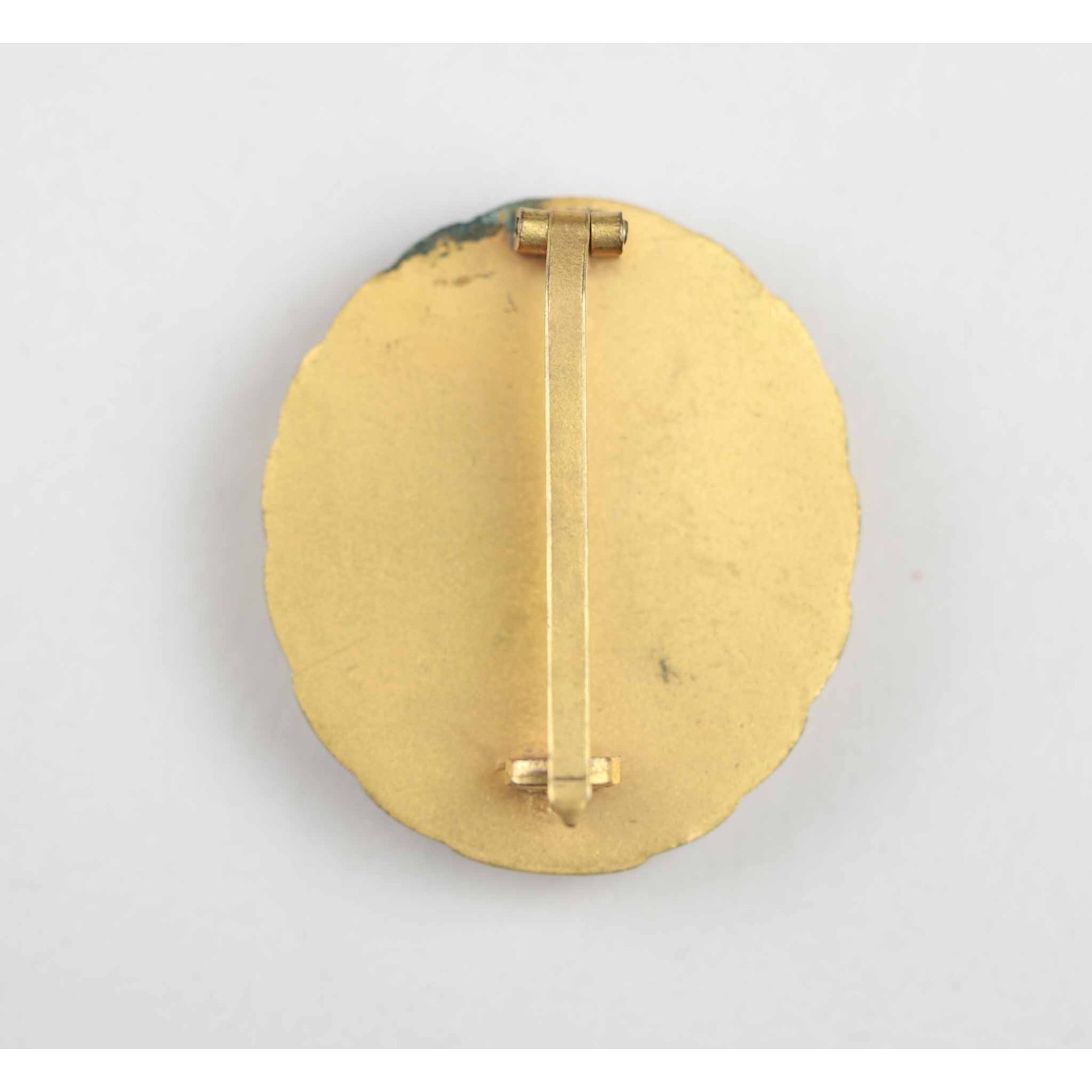 Verwundetenabzeichen in Gold 1.Form hohl verbödet im Etui, extrem selten Zustand 1 — image 3