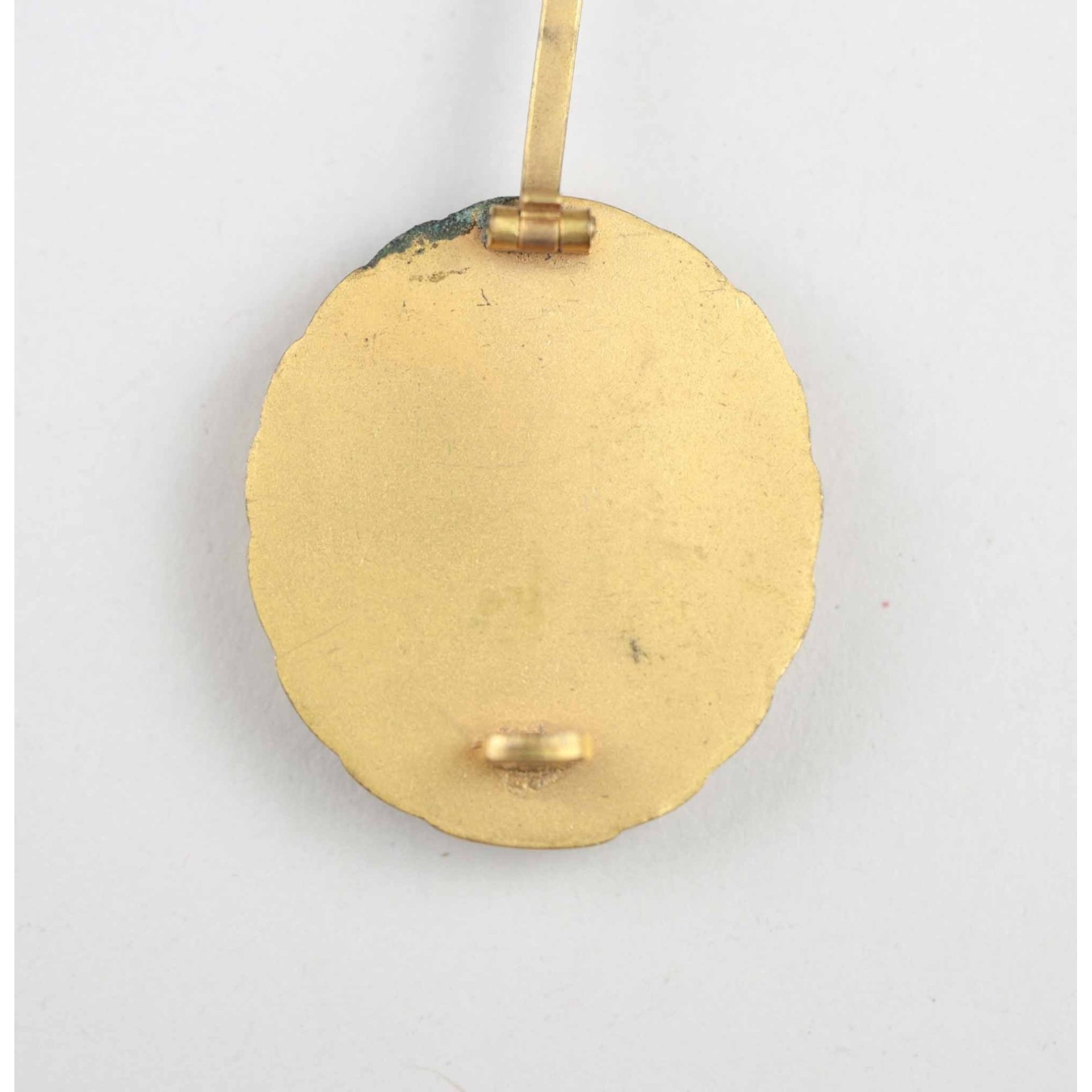 Verwundetenabzeichen in Gold 1.Form hohl verbödet im Etui, extrem selten Zustand 1 — image 4