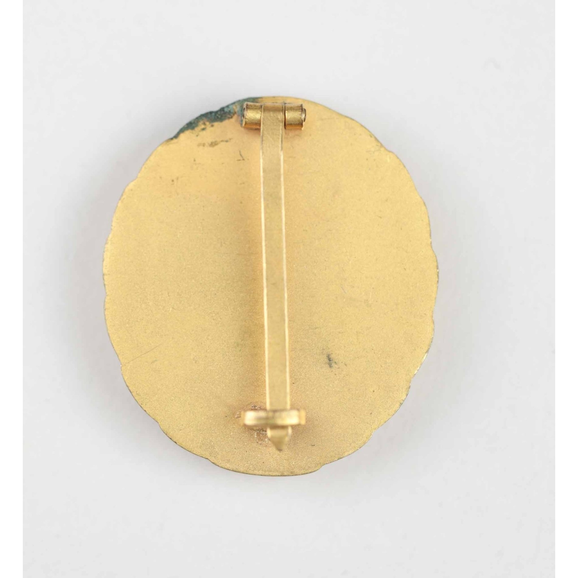 Verwundetenabzeichen in Gold 1.Form hohl verbödet im Etui, extrem selten Zustand 1 — image 6