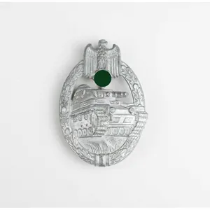 Panzerkampfabzeichen in Silber S&L Zustand 2+