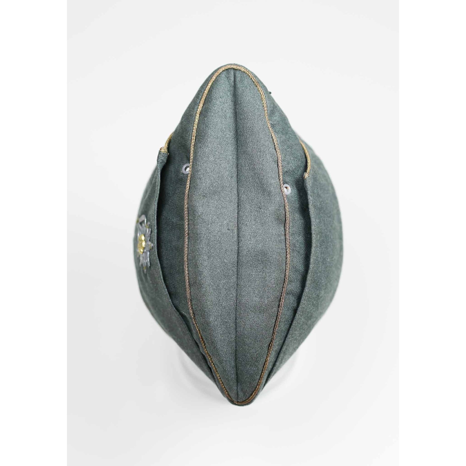 Wehrmacht Heer Schiffchen für Generäle Gebirgsjäger mit Bevo-Schiffchenadler, selten! — image 9