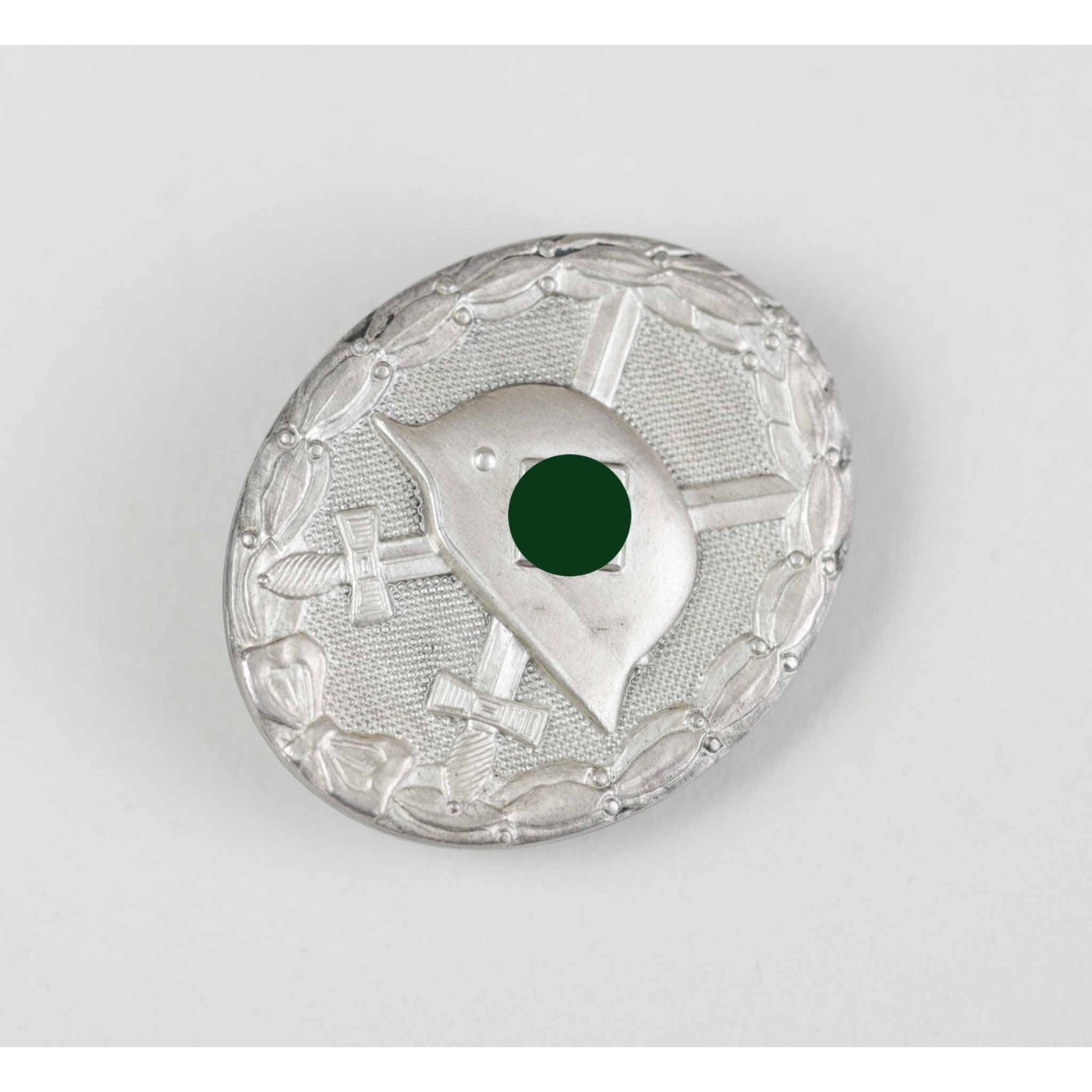 Verwundetenabzeichen in Silber '30' breite Nadel im Verleihungsetui, Zustand 1 — image 3