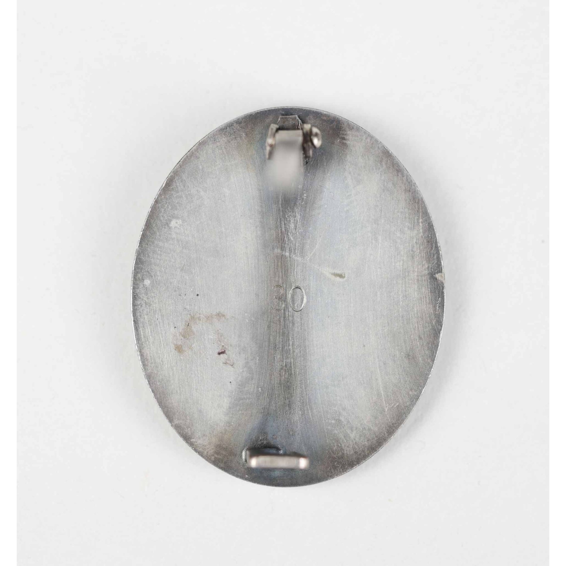 Verwundetenabzeichen in Silber '30' breite Nadel im Verleihungsetui, Zustand 1 — image 5