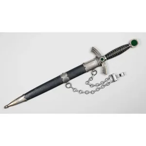 Borddolch der Luftwaffe für Offiziere mit Kette