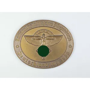 NSFK Plakette 'Nationalsozialistisches Fliegerkorps - Deutschlandflug 1938'