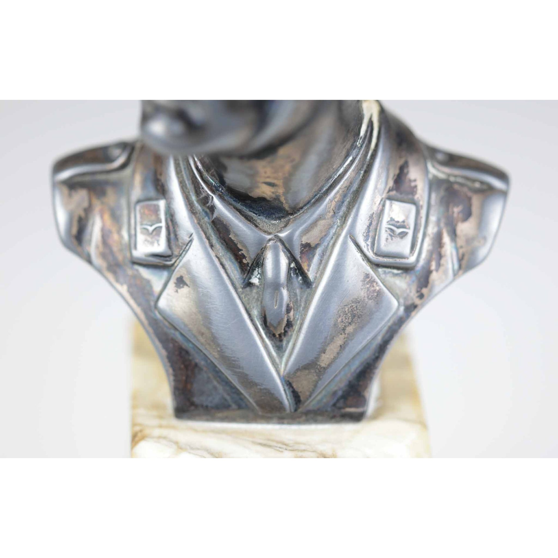 Luftwaffen Soldatenbüste mit Plakette '2.Preis Kompanie Preisschießen 1938' — image 9