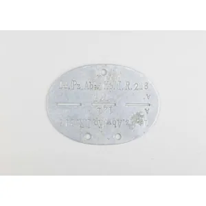 Wehrmacht Erkennungsmarke 14.(Pz. Abw.) Kp. I.R.216