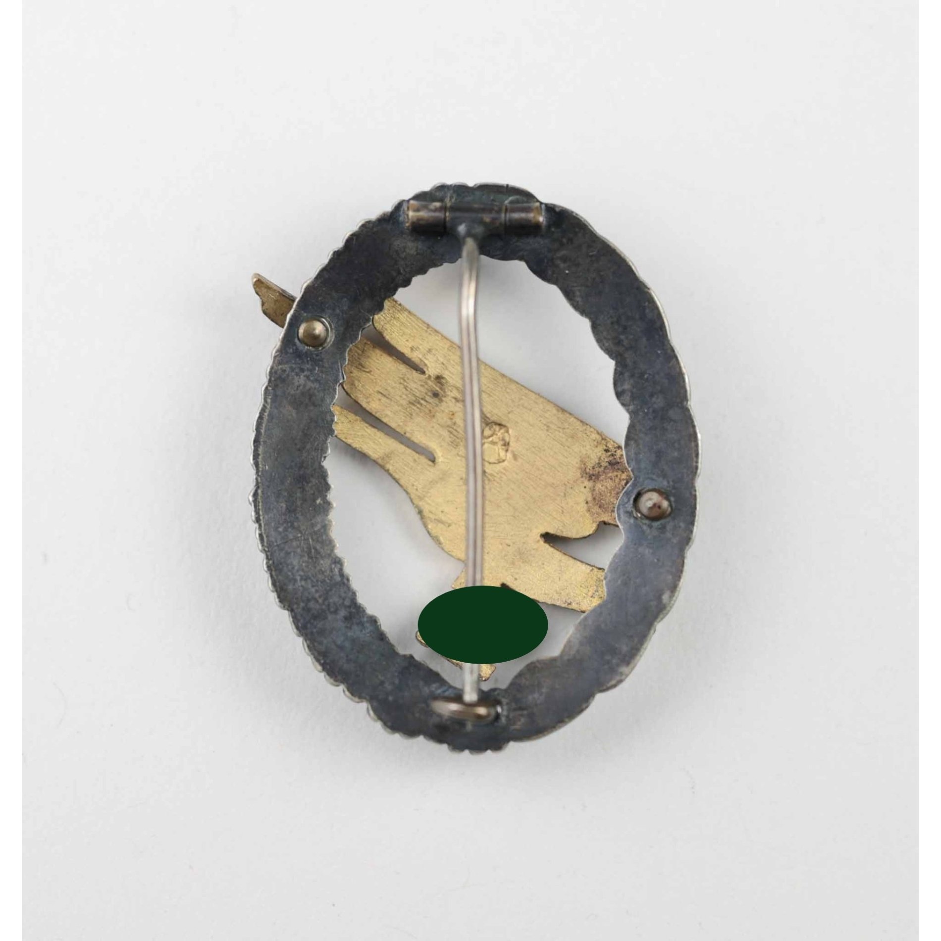 Fallschirmschützenabzeichen der Luftwaffe im Etui 'Assmann' Zustand 1 - Mint! — image 3