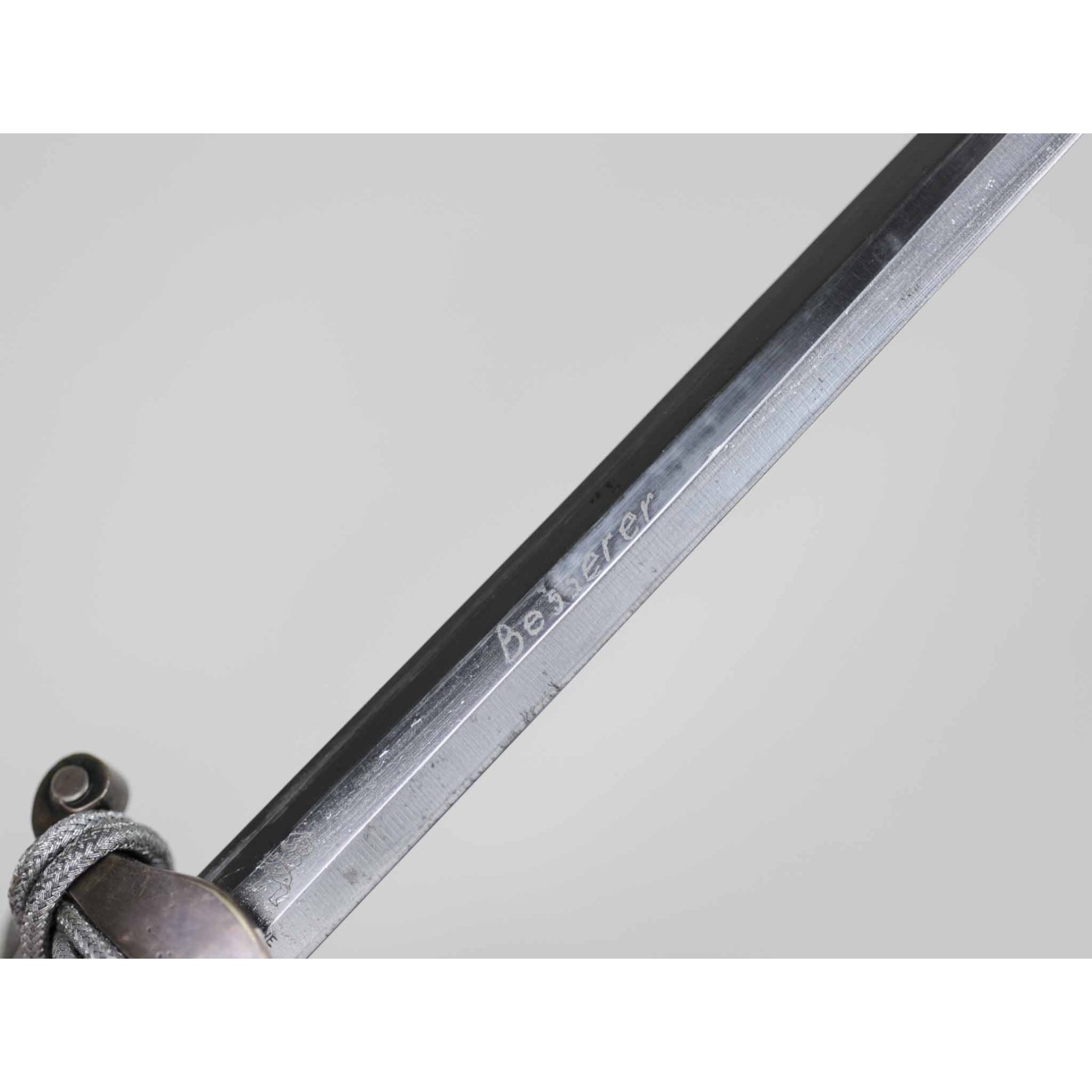 Wehrmacht Heeres Offiziersdolch mit sog. 'Steilgriff' E. Pack & Söhne, selten! — image 12