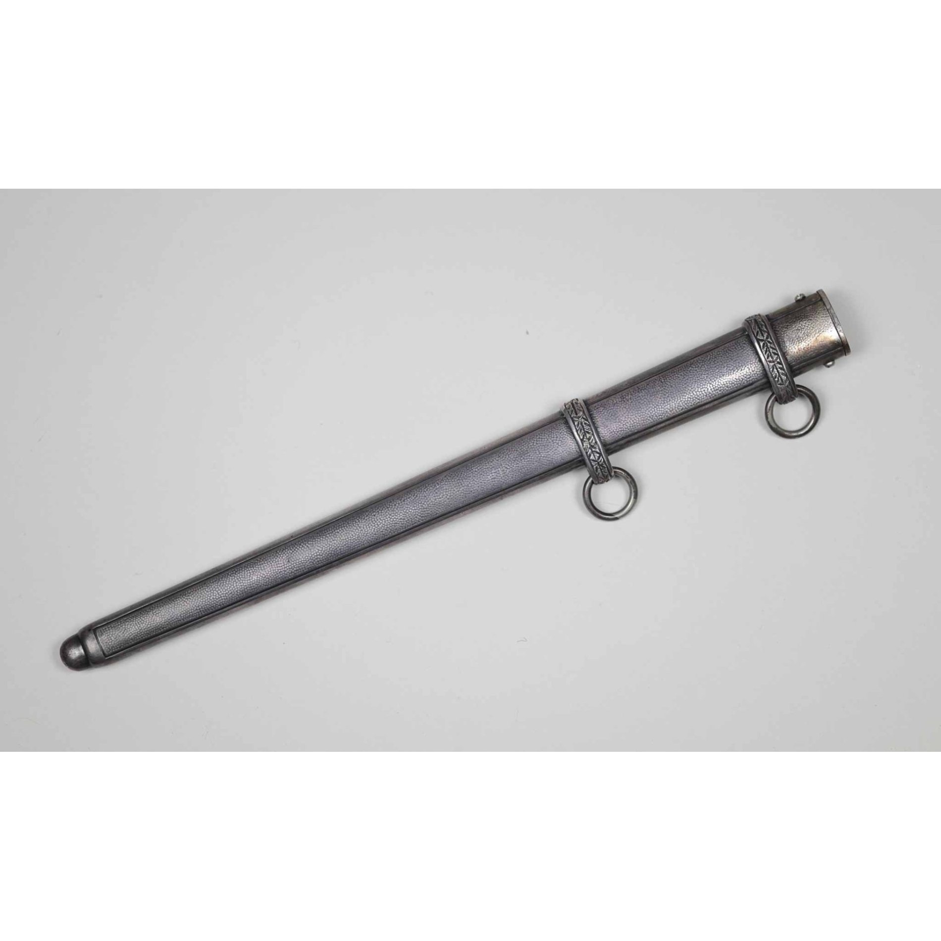 Wehrmacht Heeres Offiziersdolch mit sog. 'Steilgriff' E. Pack & Söhne, selten! — image 13