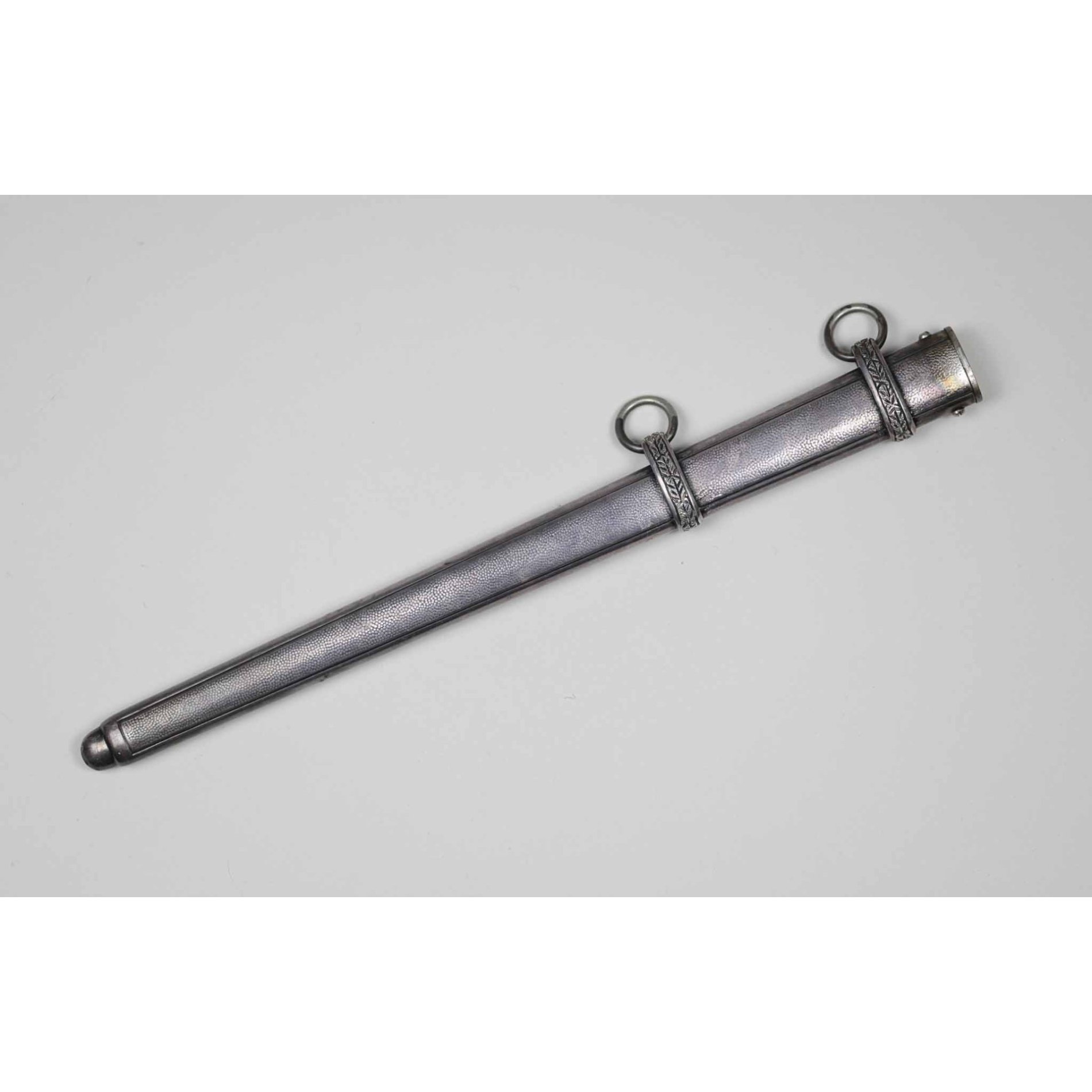 Wehrmacht Heeres Offiziersdolch mit sog. 'Steilgriff' E. Pack & Söhne, selten! — image 14