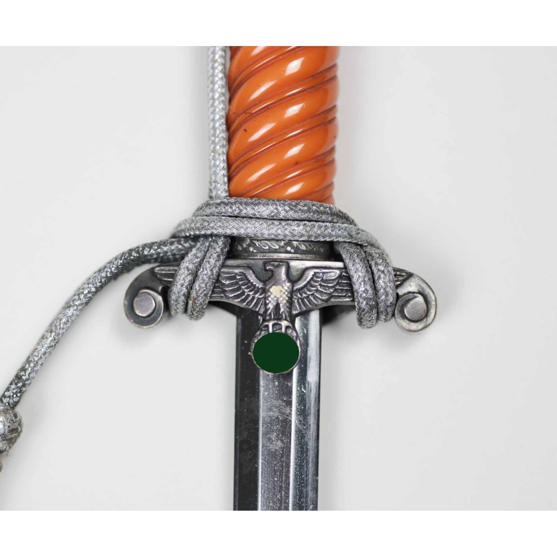 Wehrmacht Heeres Offiziersdolch mit sog. 'Steilgriff' E. Pack & Söhne, selten! — image 4