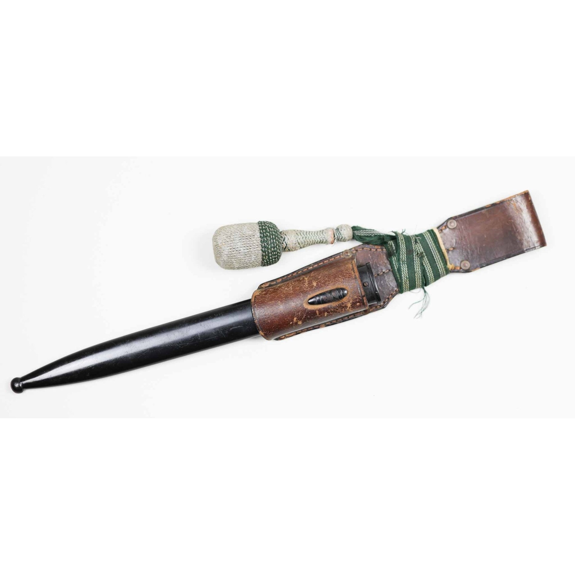 Wehrmacht Paradebajonett mit Klingenätzung 'Zur Erinnerung an meine Dienstzeit' und 'Inf. Rgt. 66 Magdeburg' mit Hirschhorngriff — image 9