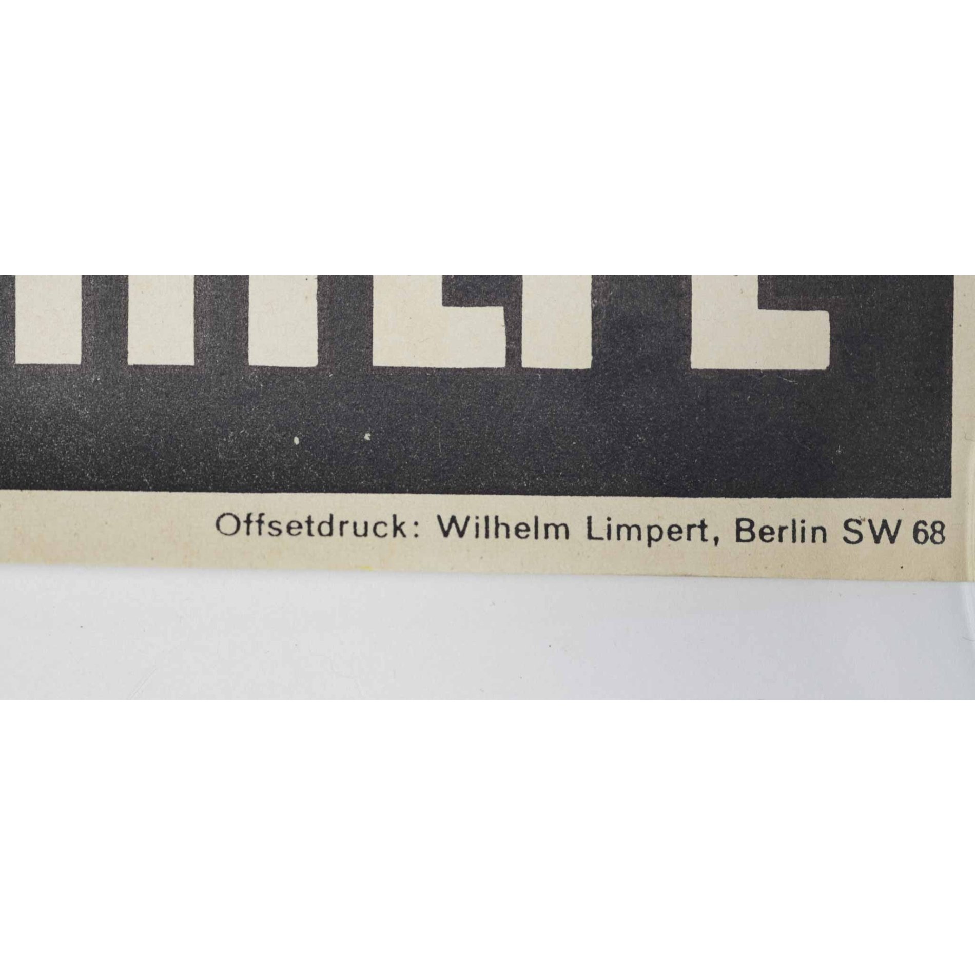 3.Reich Originalplakat 'Technische Nothilfe der Not zum Trutz - Dem Volk zum Schutz' — image 5