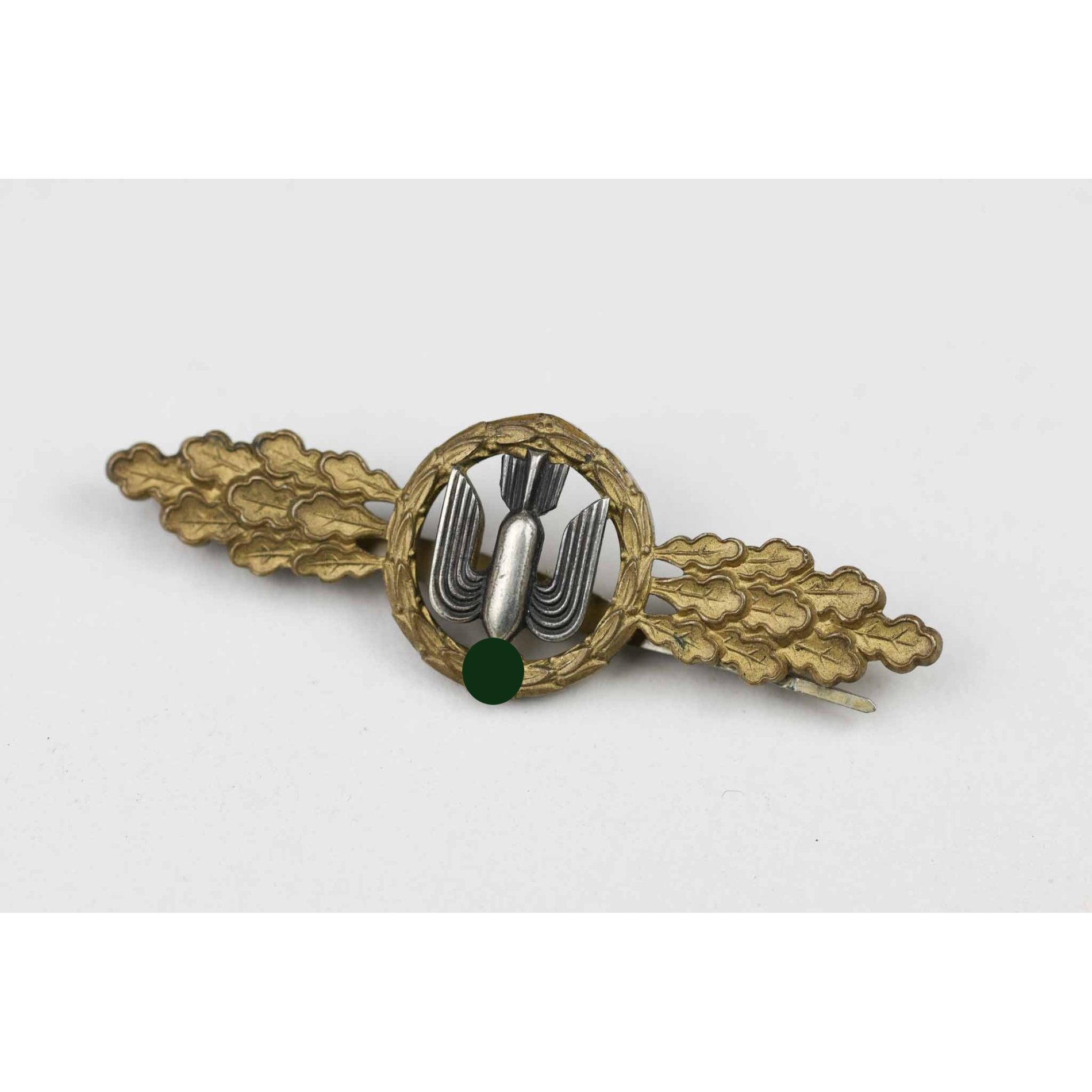 Frontflugspange für Kampfflieger in Gold mit Hersteller 'G.H OSANG' — image 2