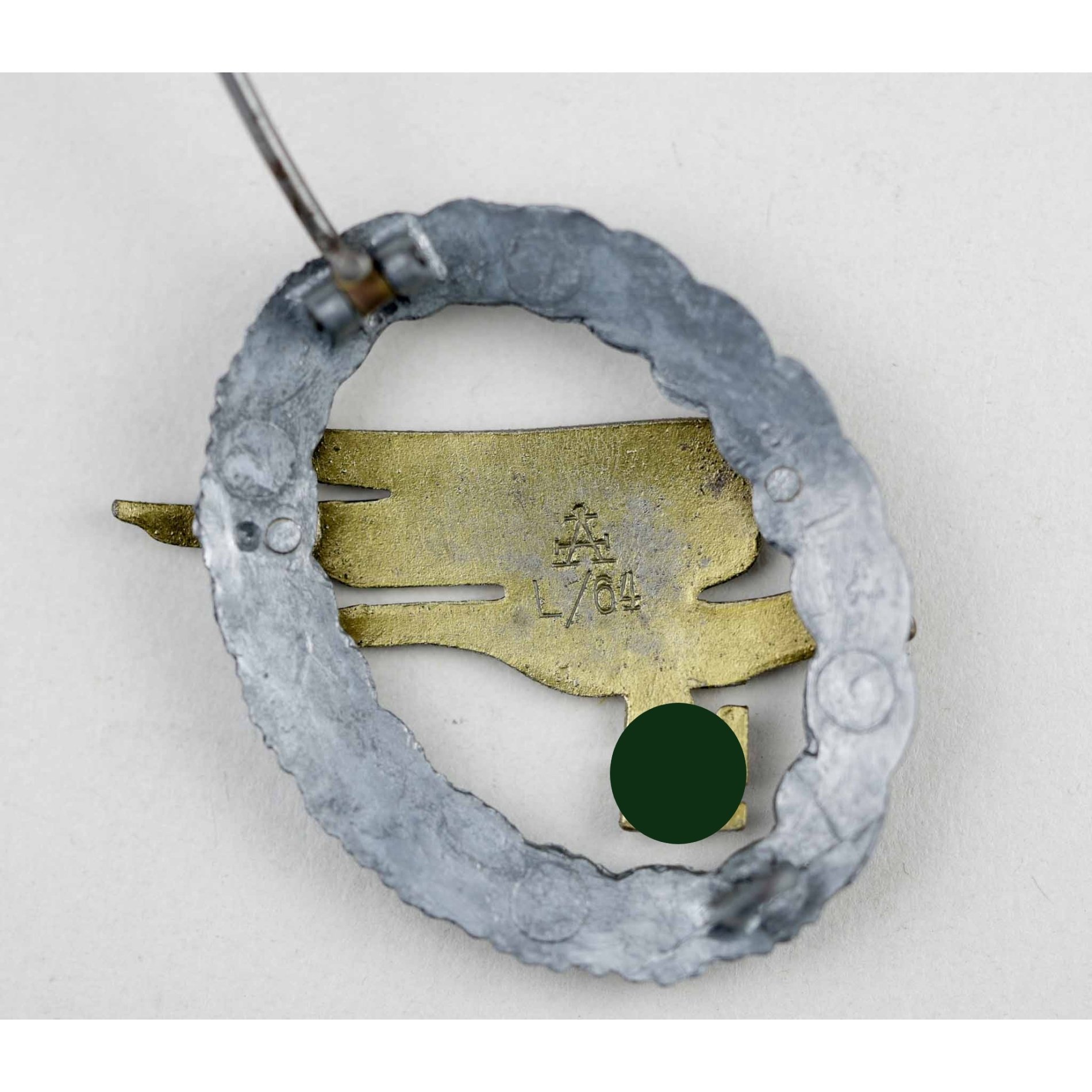 Fallschirmschützenabzeichen der Luftwaffe Herst. 'A L/64' — image 5