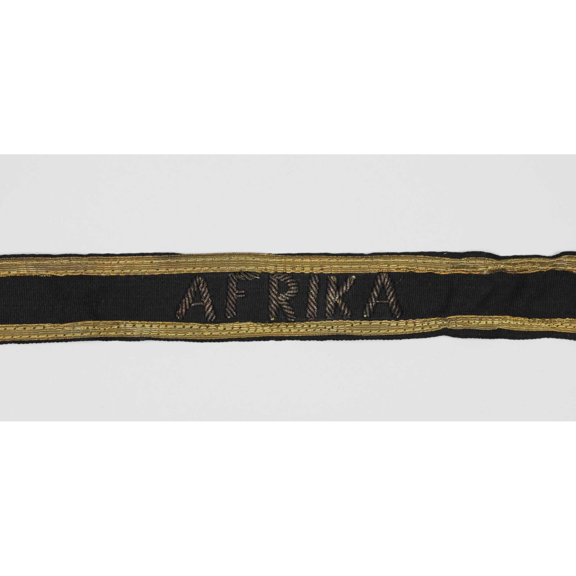 Ärmelband 'Afrika' Kriegsmarine Ausführung für Offiziere, selten! — image 3