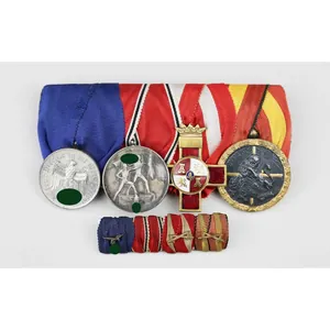 4er Ordensspange Legion Condor mit Feldspange Luftwaffe