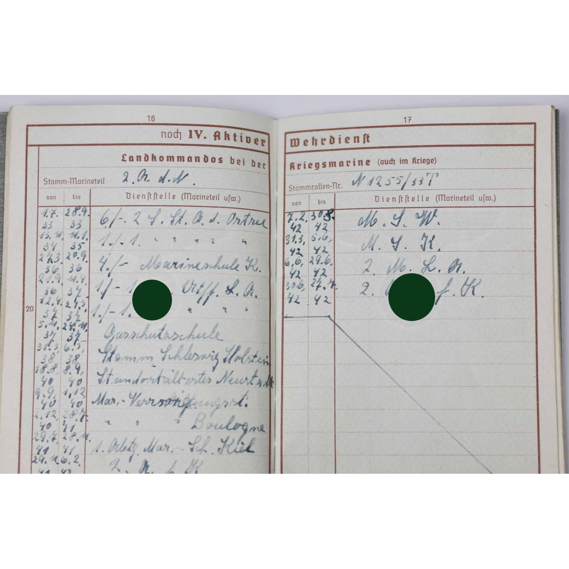 Nachlass Kriegsmarine 'Afrika' mit Wehrpass — image 13