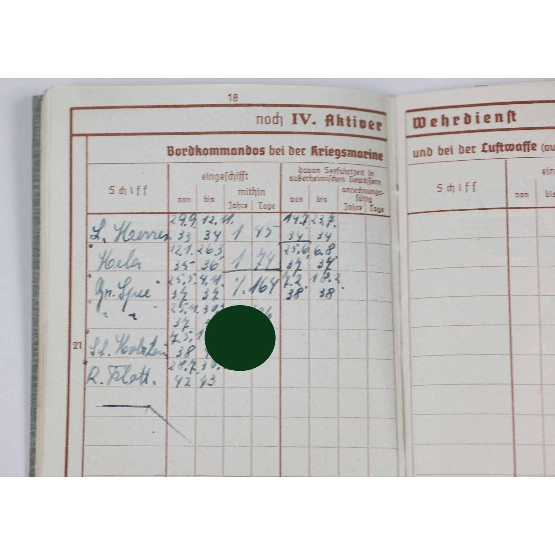 Nachlass Kriegsmarine 'Afrika' mit Wehrpass — image 14