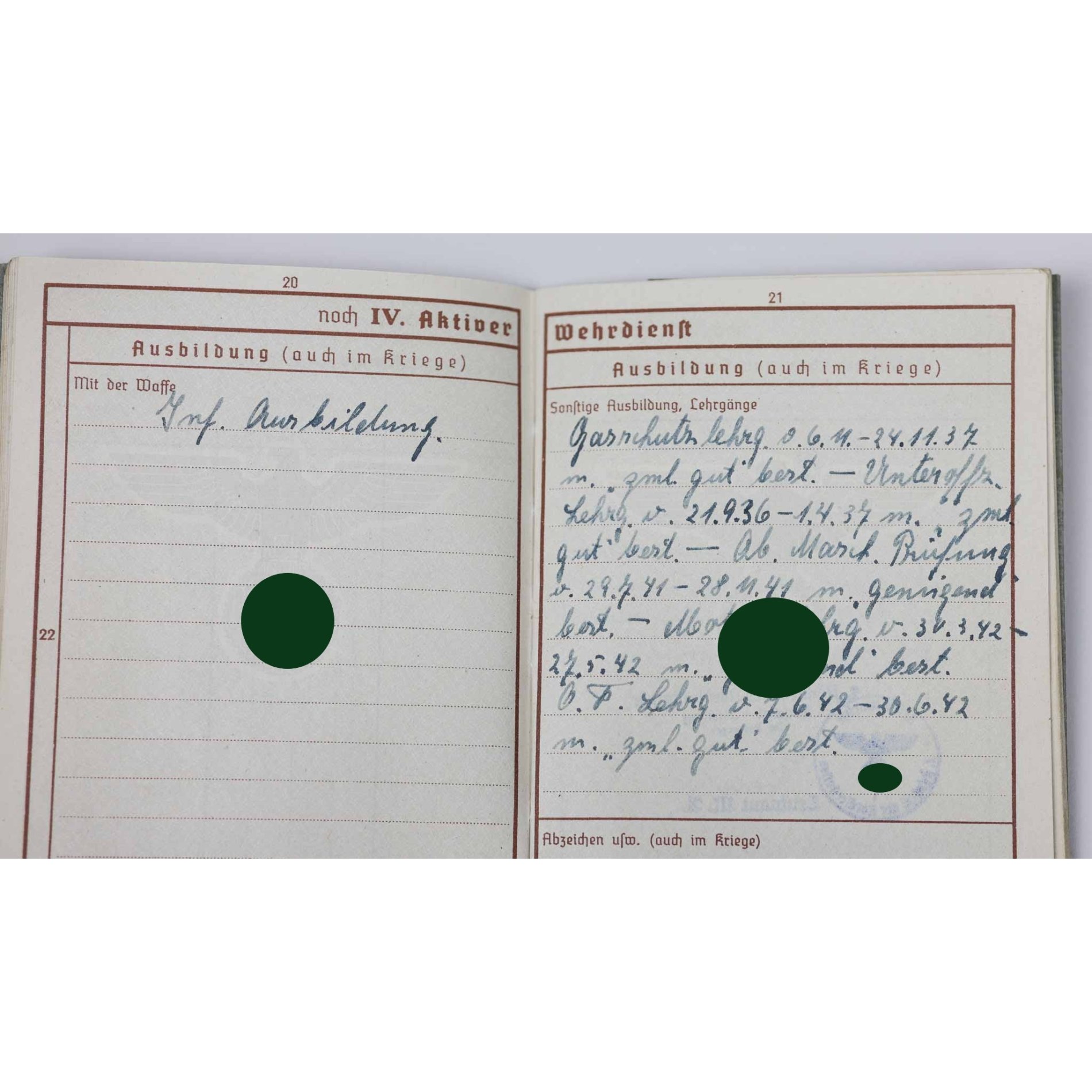 Nachlass Kriegsmarine 'Afrika' mit Wehrpass — image 15