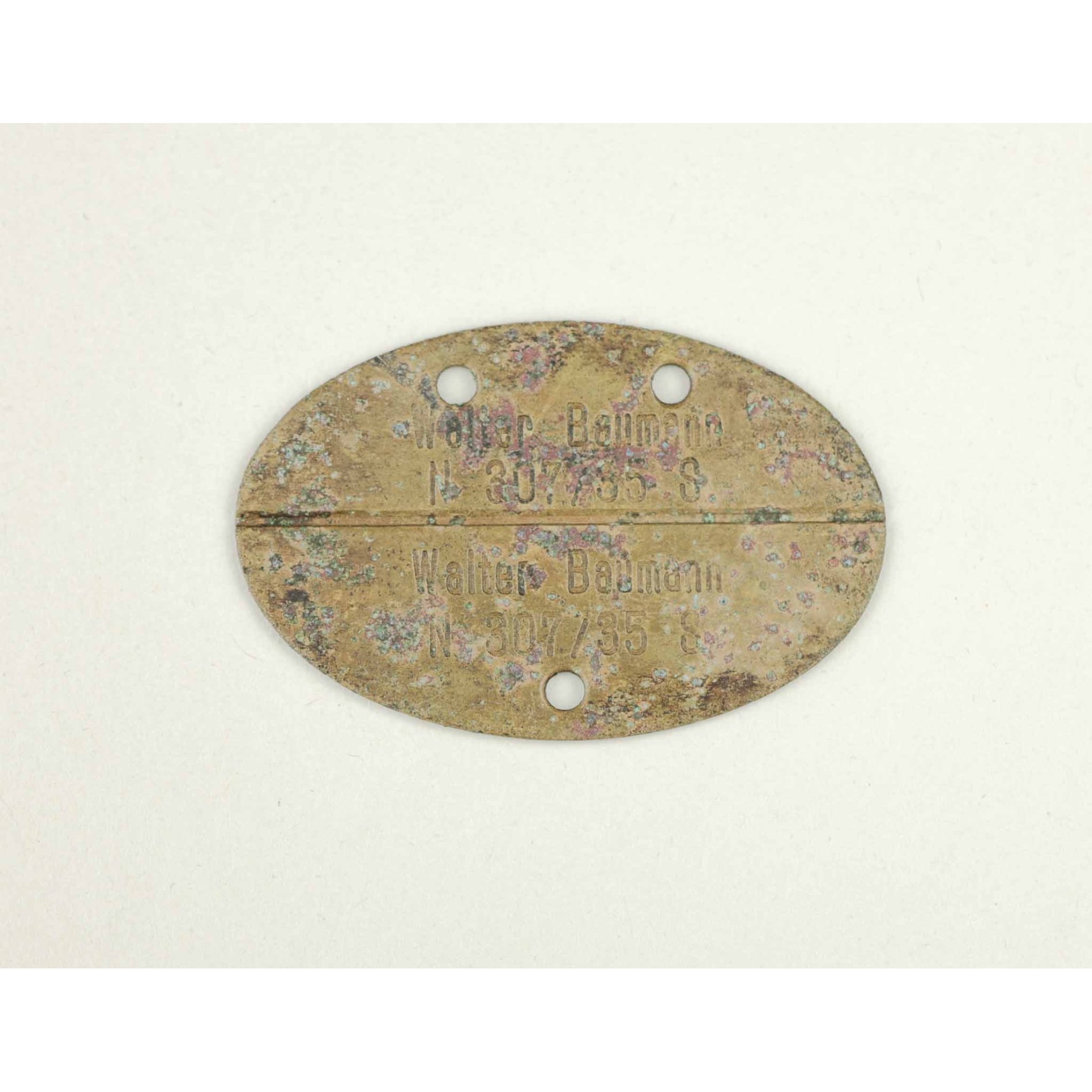 Erkennungsmarke N 307/35 S — image 2