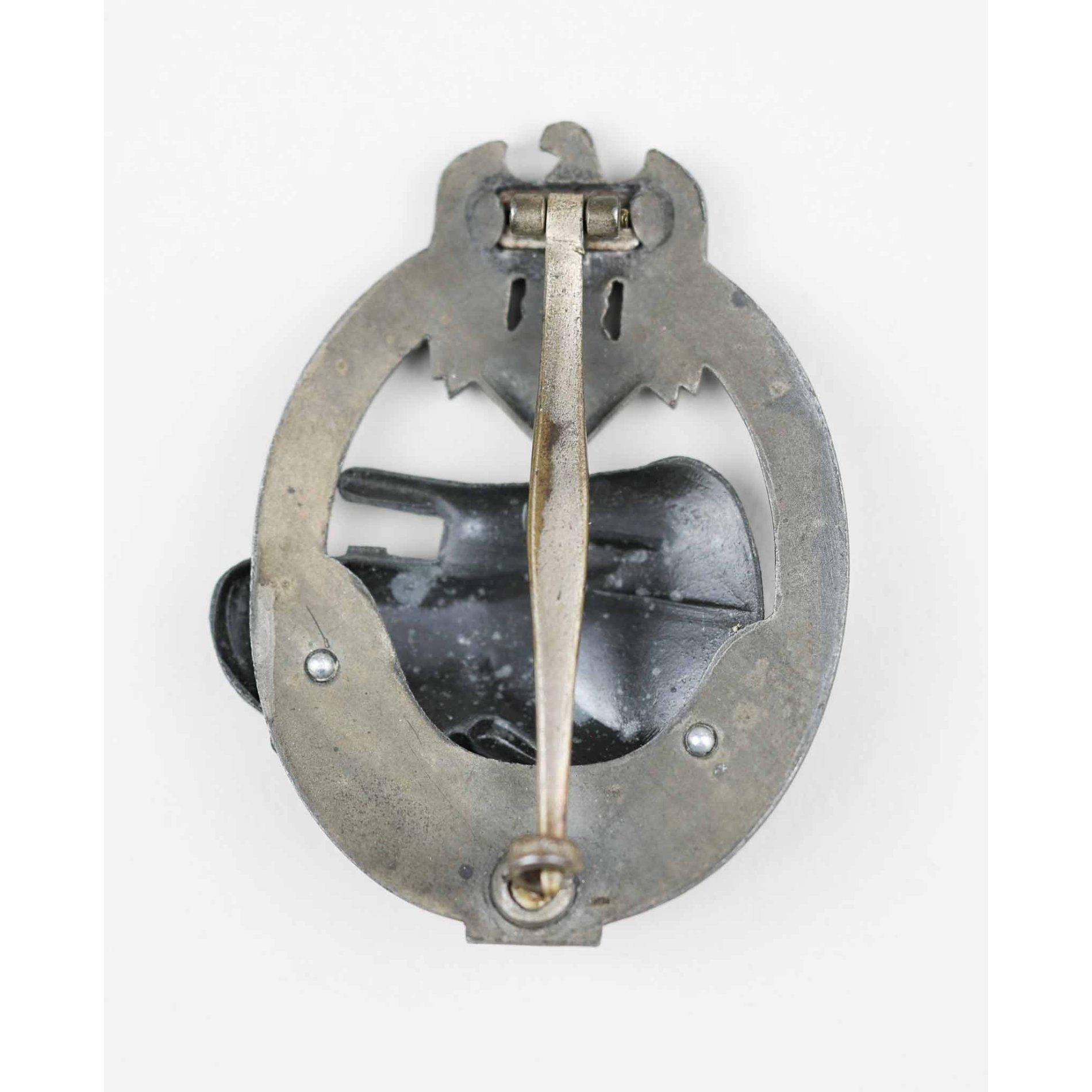 Panzerkampfabzeichen in Silber mit Einsatzzahl '50' JFS — image 5