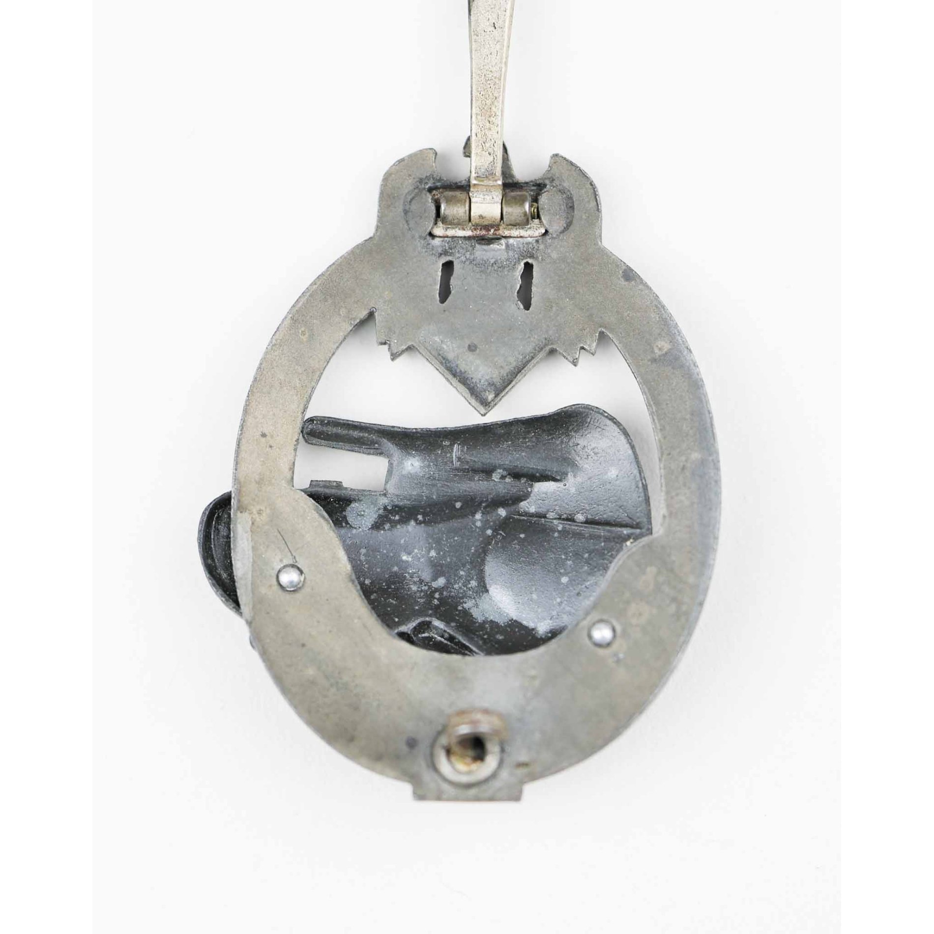 Panzerkampfabzeichen in Silber mit Einsatzzahl '50' JFS — image 7