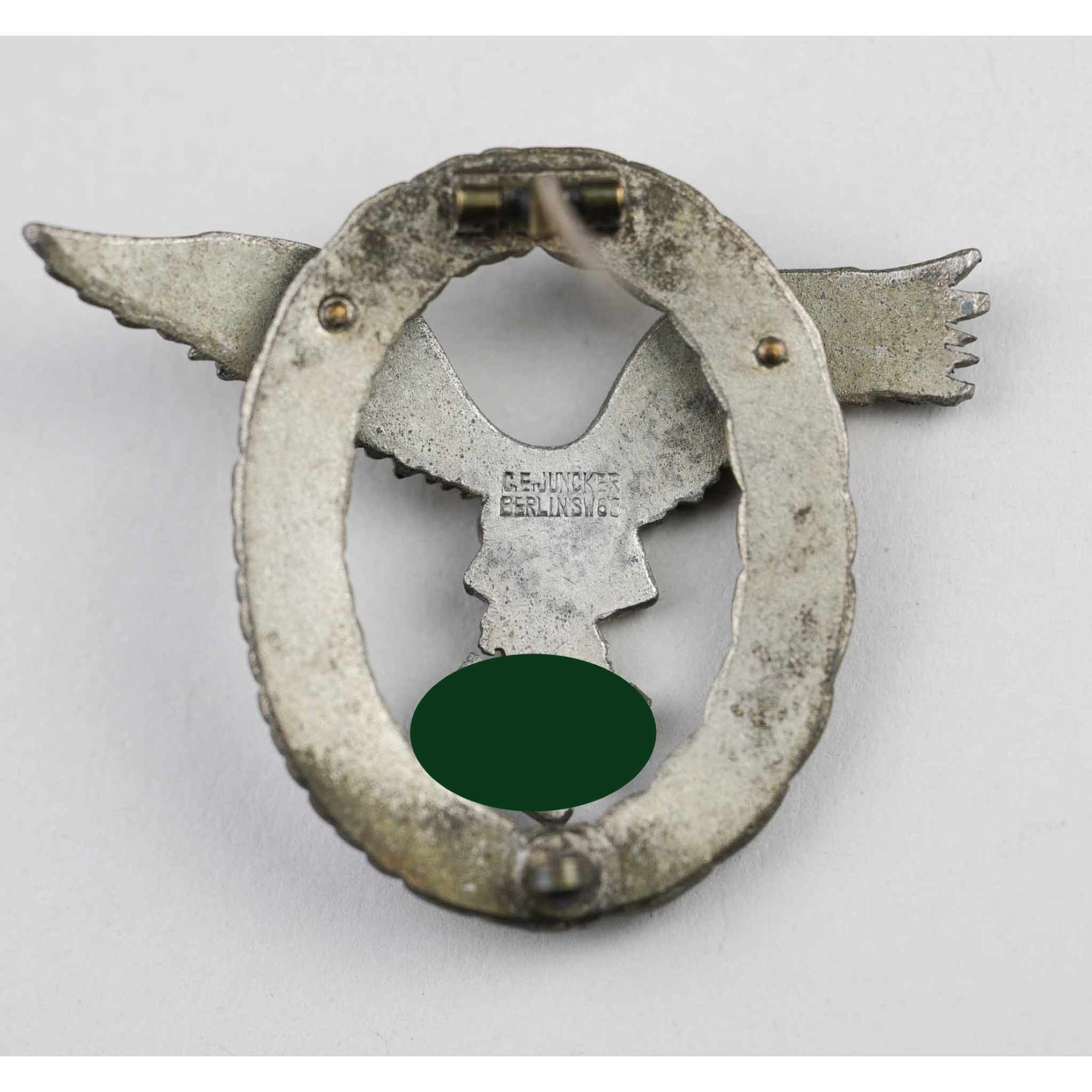 Luftwaffe Flugzeugführerabzeichen Typ 4 C.E Juncker markiert, selten! — image 4