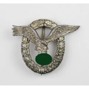 Luftwaffe Flugzeugführerabzeichen Typ 4 C.E Juncker markiert, selten!