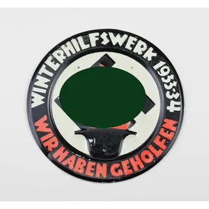 WHW große Winterhilfswerk Plakate '1933-34 Wir haben Geholfen'