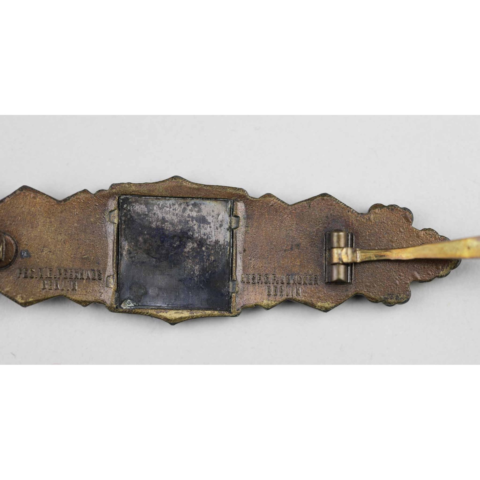 Nahkampfspange in Bronze C.E. Juncker — image 5