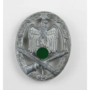 Allgemeines Sturmabzeichen in Silber Herst. Assmann Kokille '4'