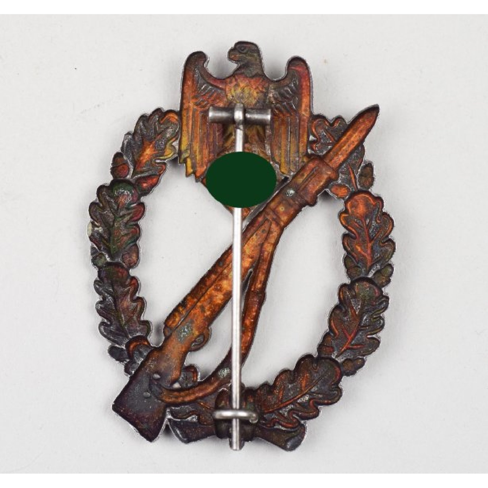 Infanterie Sturmabzeichen Otto Schickle hohl Buntmetall — image 4