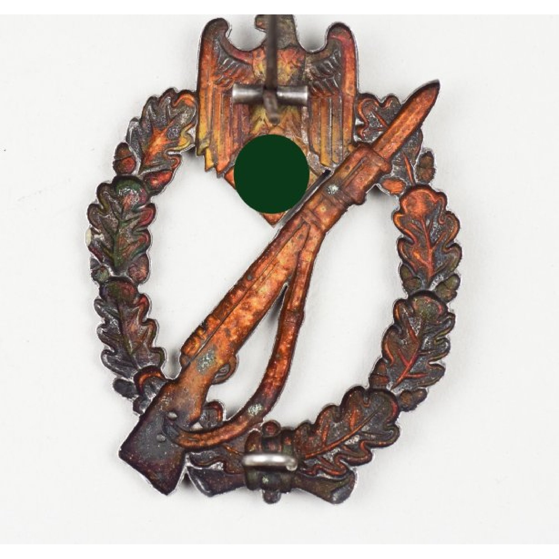 Infanterie Sturmabzeichen Otto Schickle hohl Buntmetall — image 5