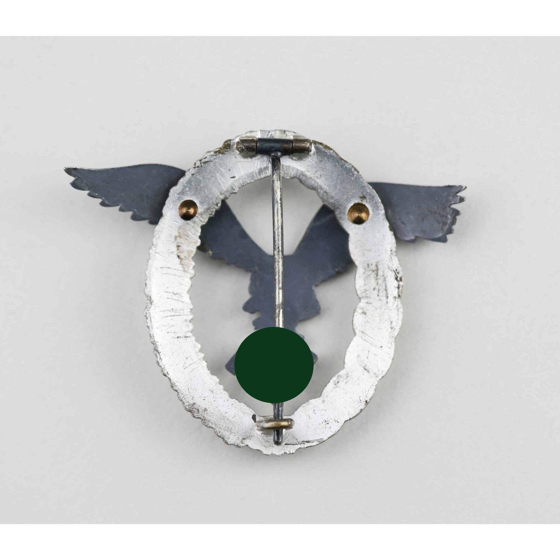 Luftwaffe Flugzeugführerabzeichen 'Assmann' mit Aluminium Rahmen — image 6