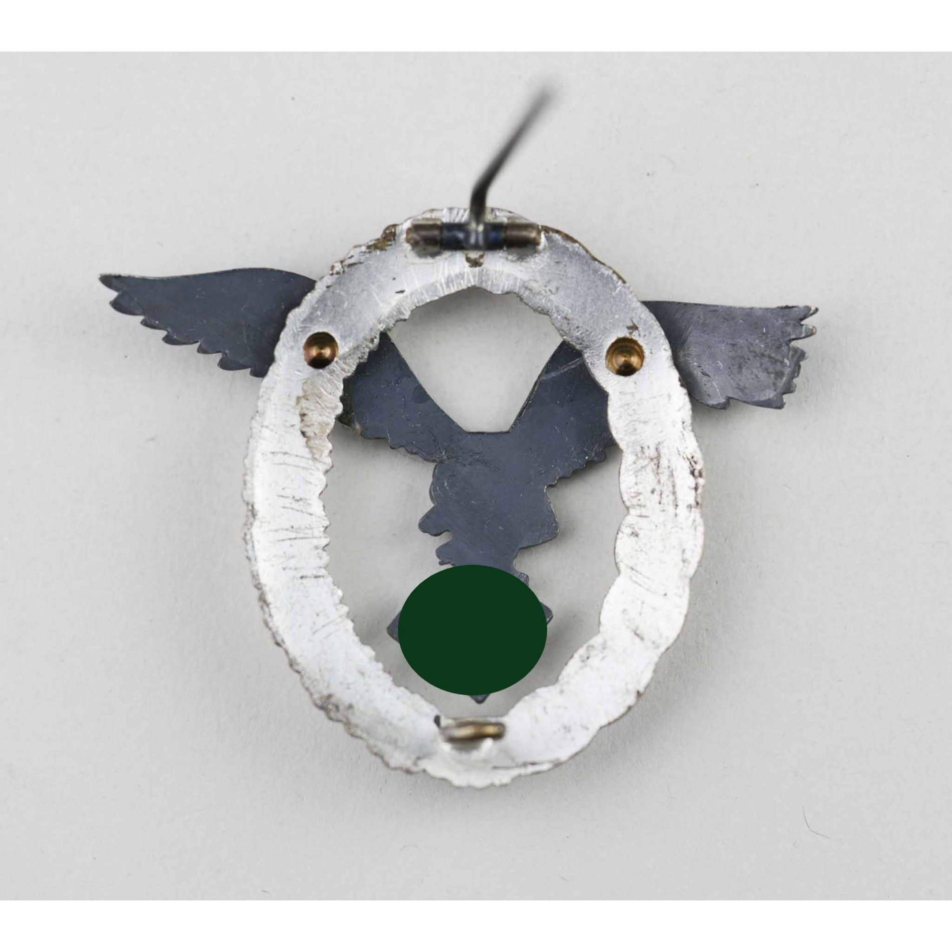 Luftwaffe Flugzeugführerabzeichen 'Assmann' mit Aluminium Rahmen — image 7